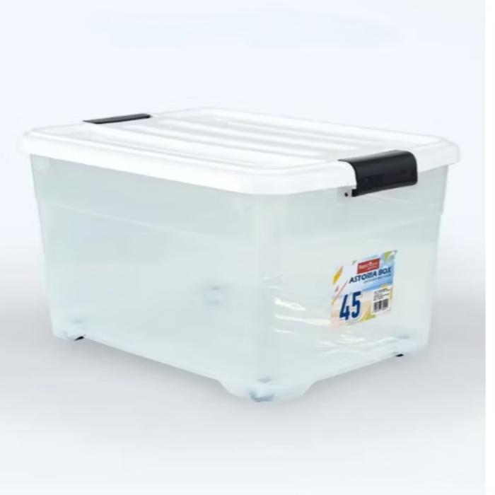 Lion star basic home container box cb 45/kotak penyimpanan barang cb 45/box container cb 45