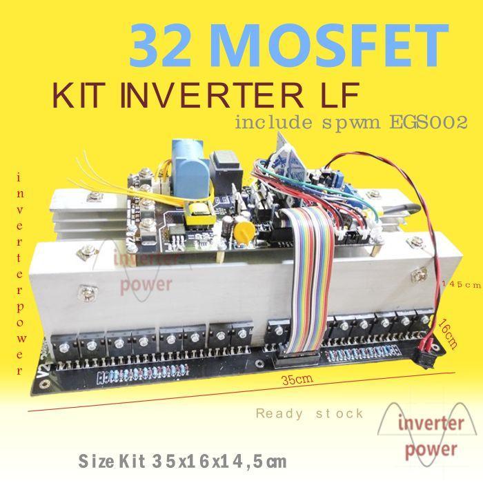 Inverter Kit EGS002 32 Fet Besar puresinewave module Egs 002