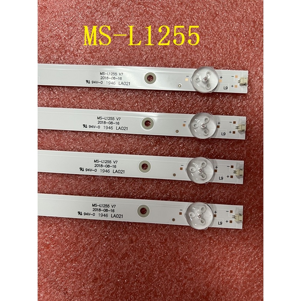 LED Strip(4)For MS-L1255 V7 HL-00500A30-0901S-04 HTV-LED50UHDS100T2 Rtv-5019usm 50LEM-1027 50LEX-505