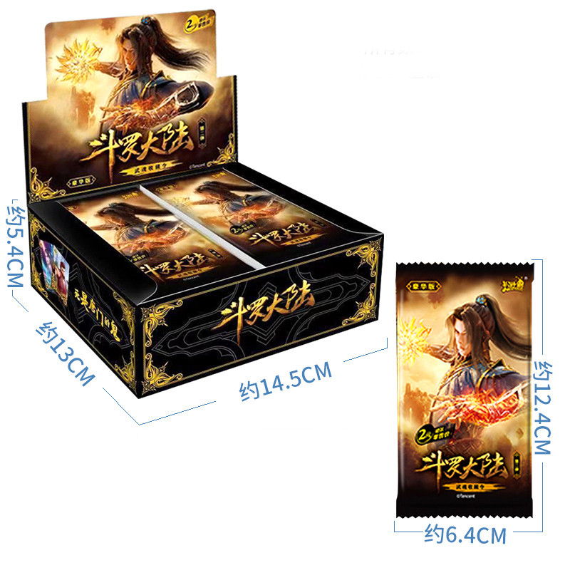 180pcs/Box Dou Luo Da Lu Cards Douluo Dalu Game Tang San Paper Cards Kids Toys Girl Boy Collection C