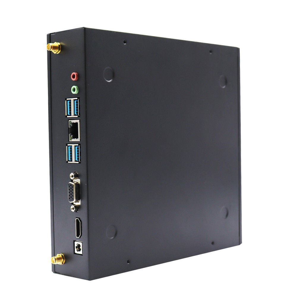 Mini ITX Chassis Portable Desktop Computer Case Gaming PC Components Shell With CPU Cooling Fan Wifi