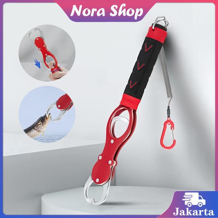 Fish Lip Grip Penjepit Mulut Ikan Grip Ikan Jepit Bibir Ikan Dengan Timbangan Dan Meteran