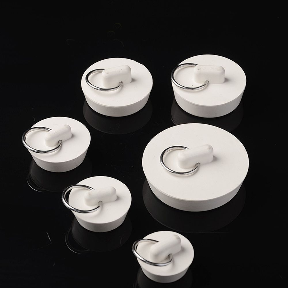 Kitchen Bath Rubber Sink Plug Floor Drain Plug Sink Bathtub Drainage Stopper Laundry Leakage-Proof