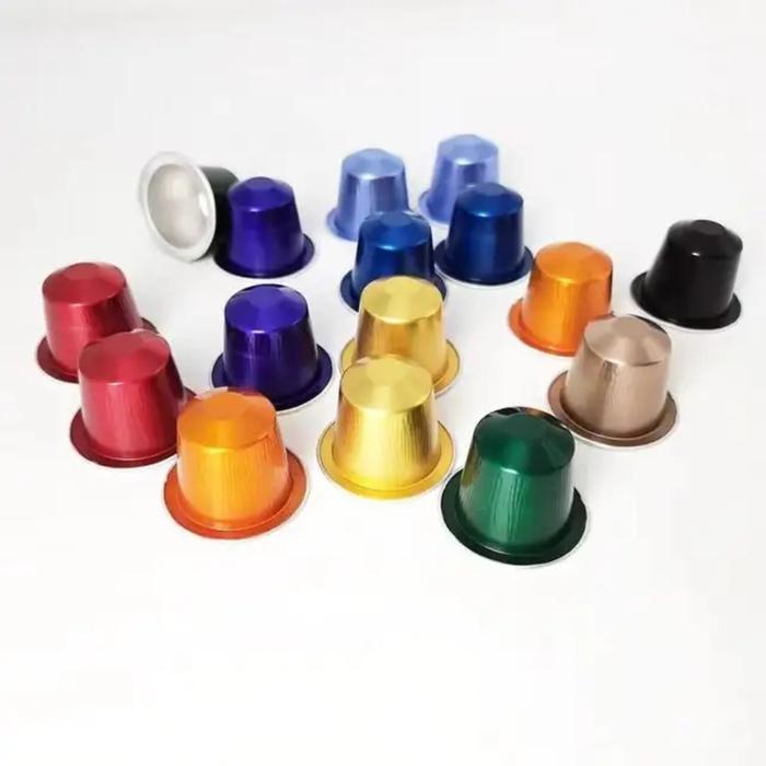 PROMO!! Nespresso empty coffee capsule 10pcs. kapsul kopi isi ulang. kapsul kopi kosong