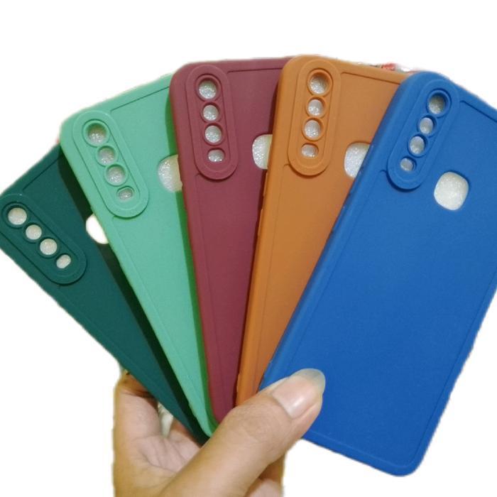 softcase pro kamera hp VIVO Y11/Y12/Y15/Y17/Y3/y12i Protection / Tg ceramic matte anti blue light