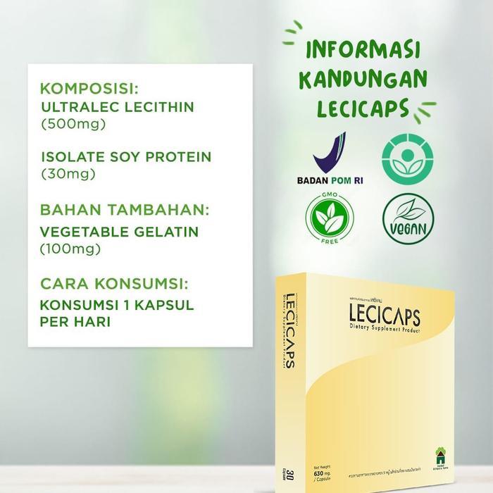 LECICAPS PELANCAR ASI (ISI 30 KAPSUL) LECICAPS