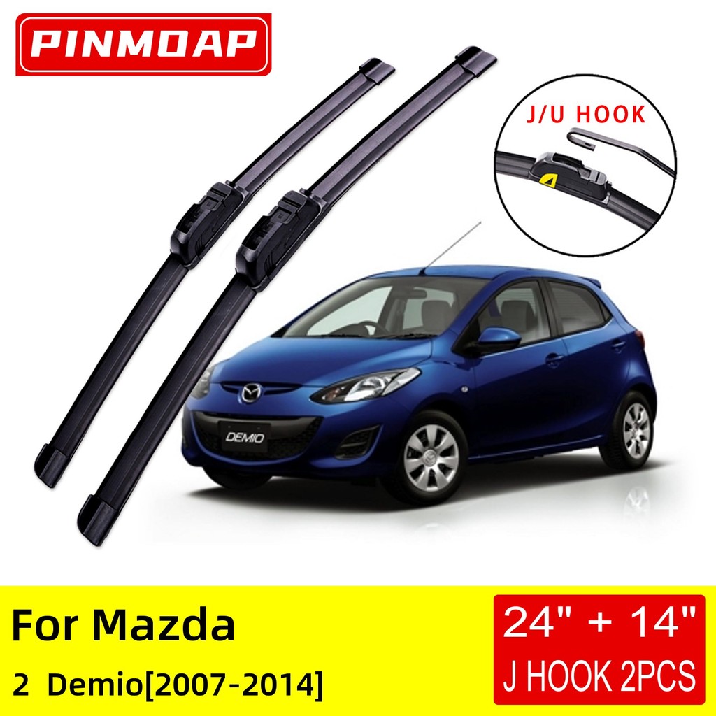 For Mazda 2 Demio 2007 2008 2009 2010 2011 2012 2013 2014 Front Wiper