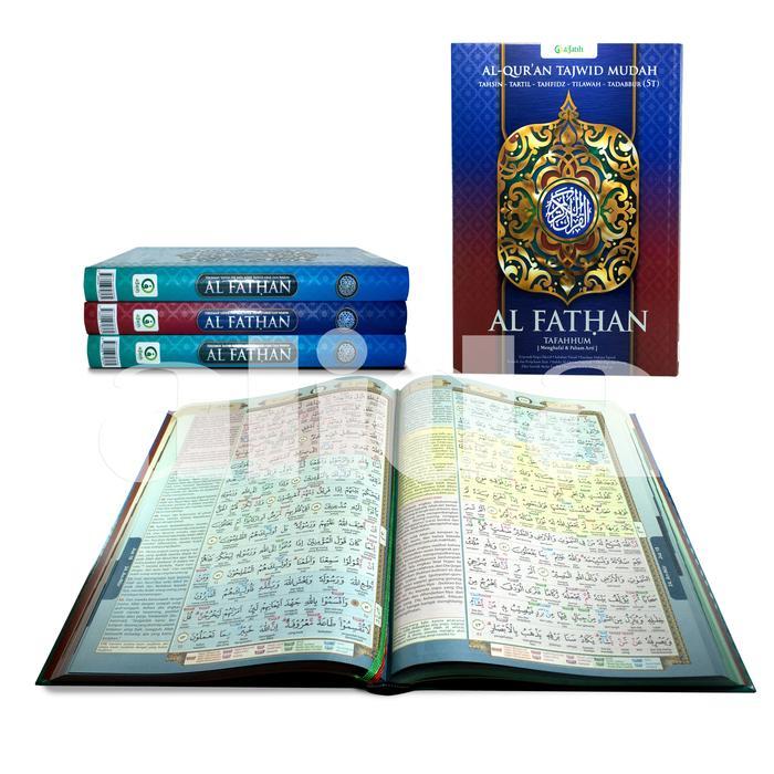 [Voucher] Alquran Al Fathan besar A4, Al-Quran Tajwid Terjemah Per Kata Terjemahan Perkata Alfathan