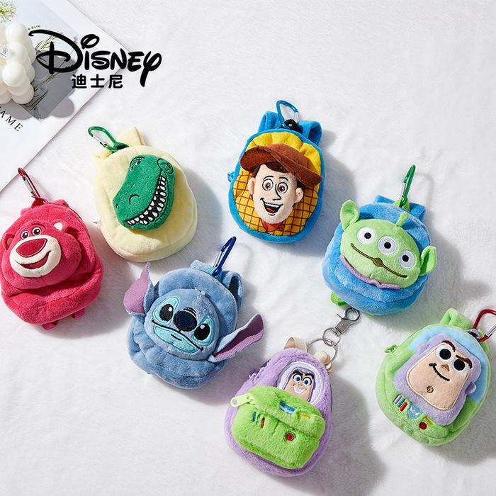 GANTUNGAN KUNCI/KEYCHAIN DOMPET KOIN DISNEY C LOTSO REX ALIEN BUZZ