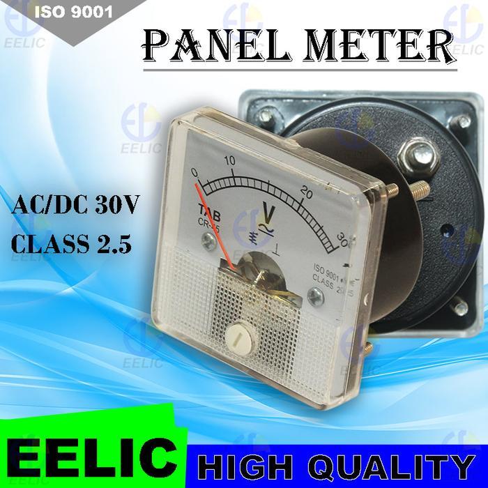 EELIC PAM-45 Panel AC/DC MiliAmpere (MA) Meter Analog Program Standart Internasional Dengan Class