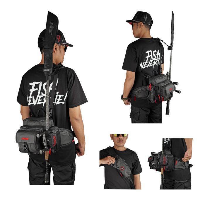 wkgw- Tas Pancing Tas Joran Firecast Ripr Sling Bag
