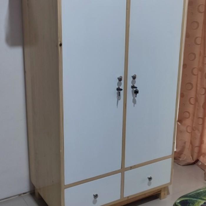 Lemari Baju Anak/Lemari Pakaian Anak Dari Kayu Jati Belanda/Lemari