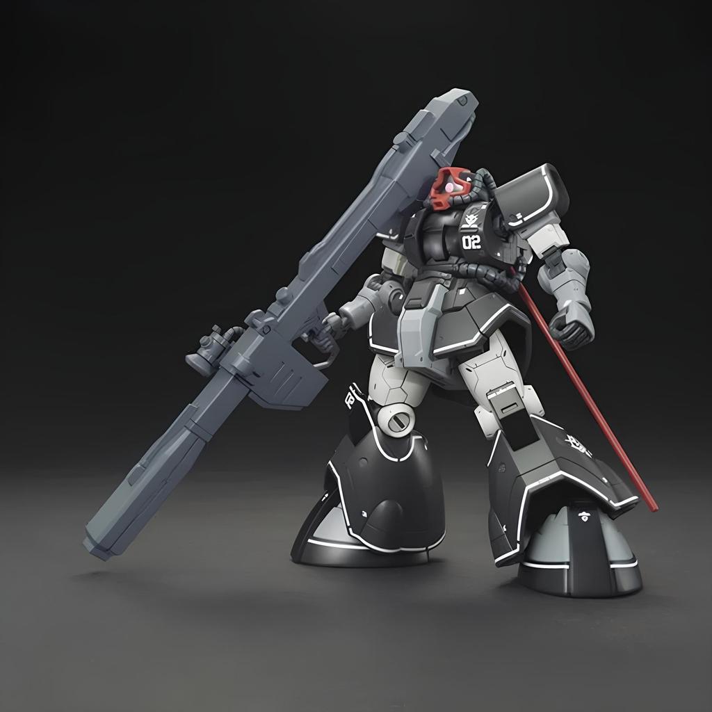 HG GTO1/144 YMS-08B Dom Figures Dom Test Type Figure Assembly Figurine Pvc Statue Models Collection