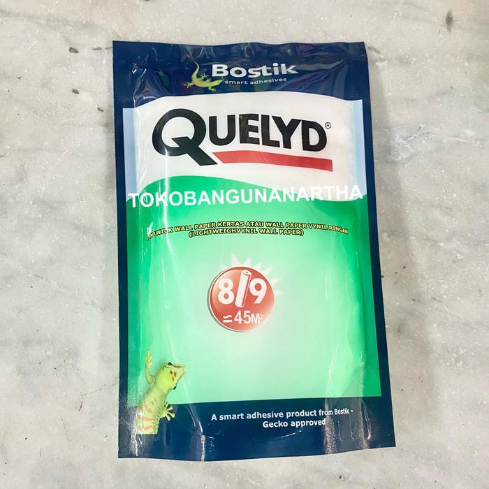 Promo Lem Wallpaper Bostik Quelyd Premium / Lem Wallpaper Kertas /