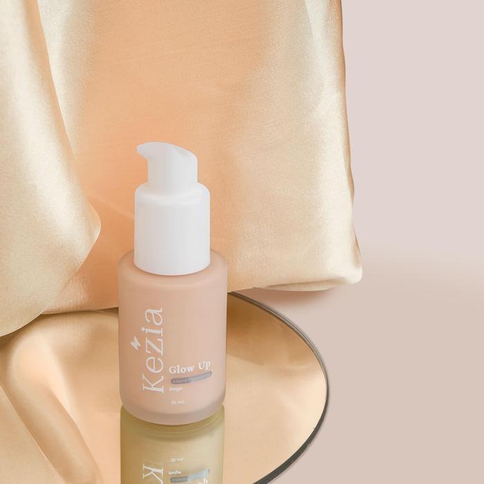 v89n- Kezia By Ashanty - Glow Up Liquid Foundation Beige