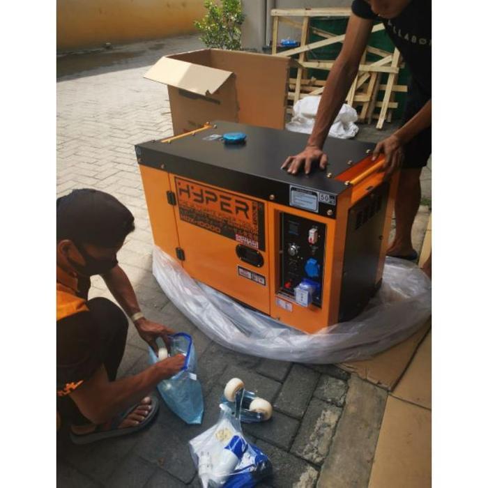 HDX 10000 GENSET GENERATOR SILENT SOLAR 7000 WATT 7 KVA HYPER