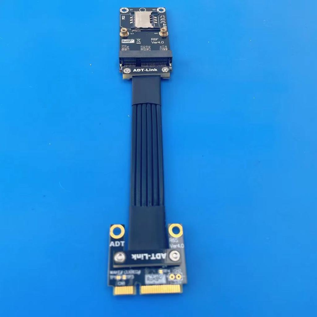 Pcie 4.0 Mini Pcie (Minicard) Extension Cable Extender Extension Cable Wireless Network Card Mini