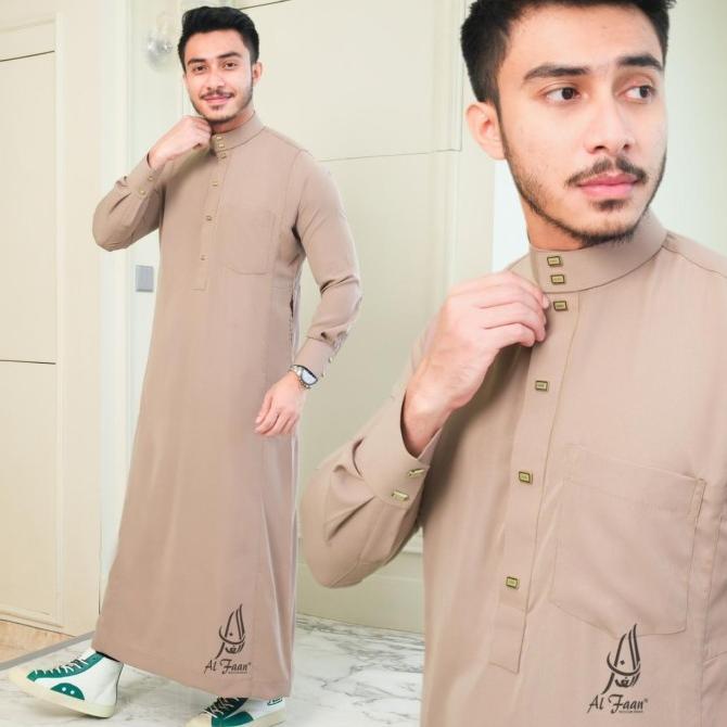 JUBAH SLIMFIT MOHA GAMIS PRIA JUBAH PRIA MUSLIM JUBAH ALFAAN GAMIS PRIA ALZAN BUSANA MUSLIM JUBAH