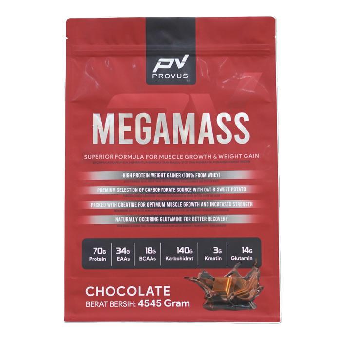 ofbh- Provus Mega Mass 10 Lbs Susu Gain Susu Tinggi Protein Dan Kalori