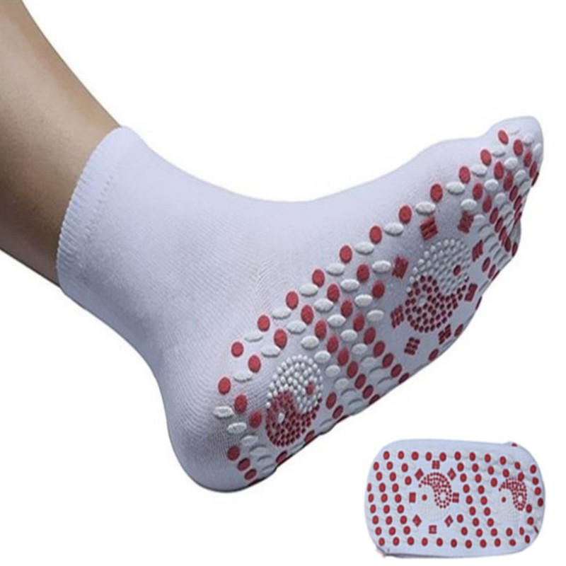 Uni Magnetic Socks Self-Heating Health Socks Warm Tourmaline Magnetic Therapy Comfortable Foot