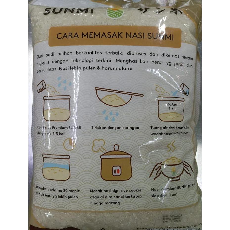 y5h9- Sunmi Beras Putih Premium 5 Kg Beras Sunmi