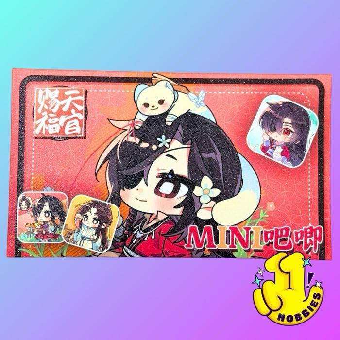 Eleven Hobbies - Tian Guan Ci Fu Tgcf Heaven Official'S Blessing Square Pin Collection Badge Koleksi