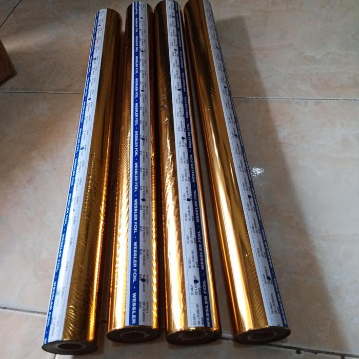 Prada foil emas pewarna kaligrafi timbul Promo Premium