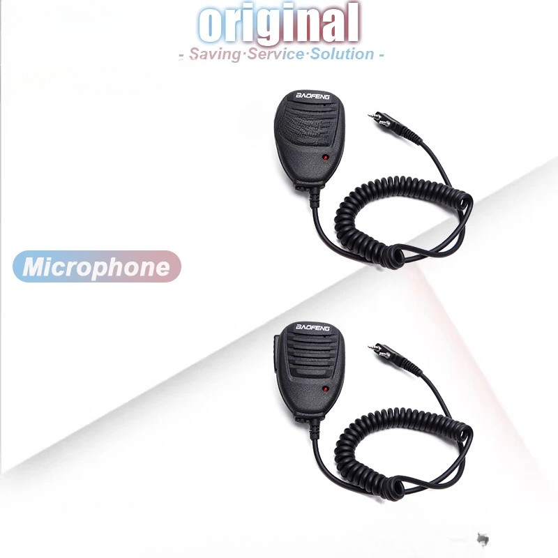 Microphone Shoulder Speaker Mic For Uv-18Pro Uv-5Rh Pro Walkie Talkie Quansheng Uv-K5 Uv-K6 Uv-5R