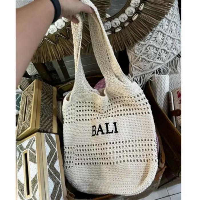 Beachwear studio - tas rajut tebal bali / tote bag knit