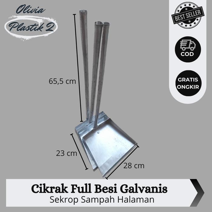 Cikrak Full Besi Galvanis Pengki Anti Karat