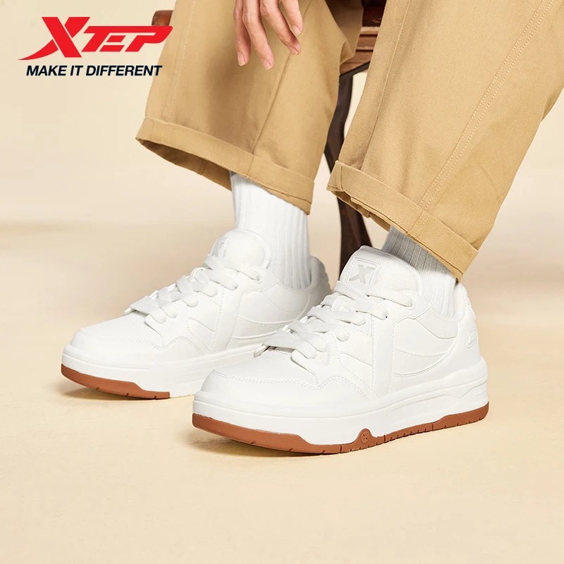 Xtep Maxx 2.0 Men'S SkateboardingShoes 2025 Winter Cushion Support Leisure Stability Rebound