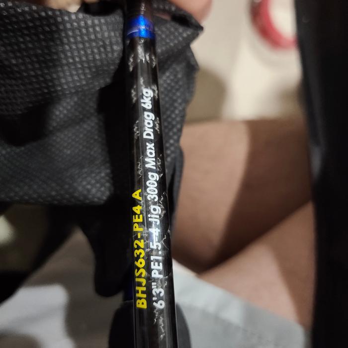 joran penn black hawk bhjs 602 atau 632 joran jigging spinning