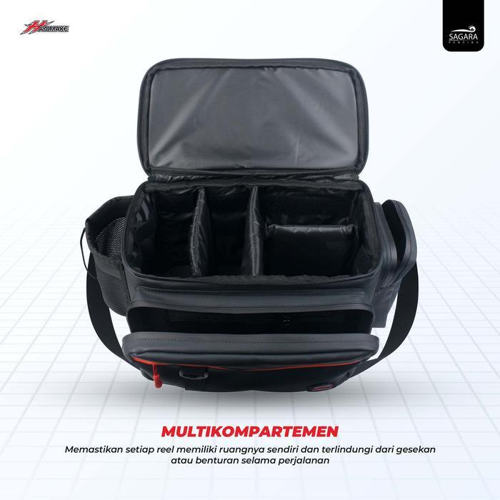 TAS REEL PANCING REEL BAG HAYUMAKE TEMPAT REEL PANCING