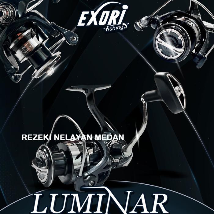 REEL EXORI LUMINAR SW 1000 / 2000 / 3000 / 4000 / 5000 / 6000 REEL SALTWATER MURAH BERKUALITAS EXORI