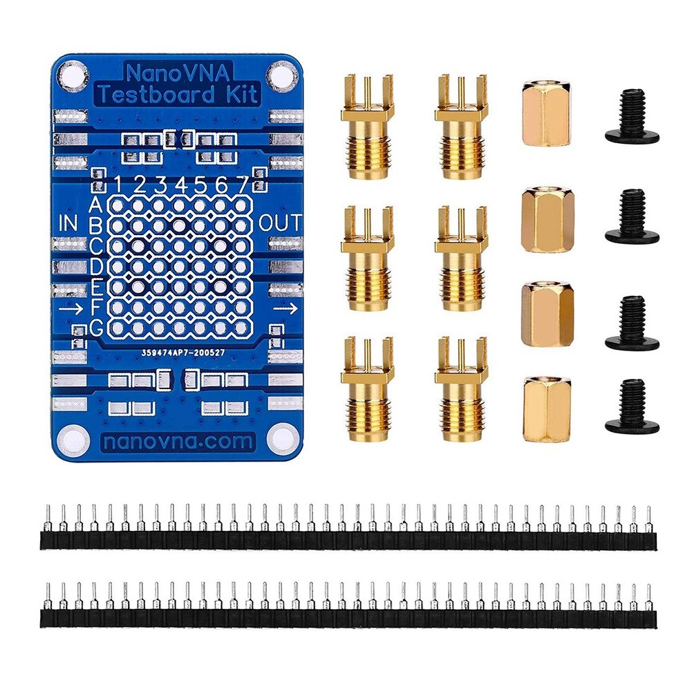 Abkj-Nanovna Vector Network Analyzer Test Board Kit For Nanovna Network Analysis Test Board Demo