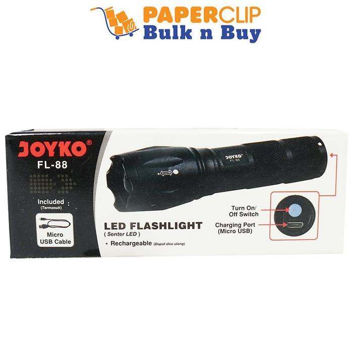 [Voucher] SENTER / LED FLASHLIGHT JOYKO FL-88