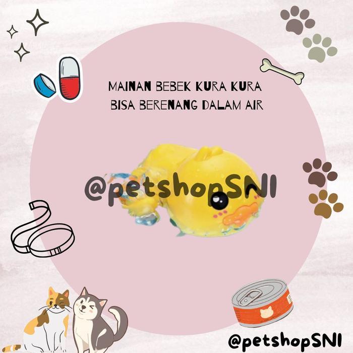 Mainan bebek kurakura bisa berenang dalam air Promo Premium