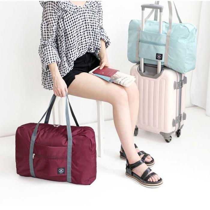 BISA COD T5451 Tas Travel Jumbo / Tas Travel Lipat Besar / Tas Anti Air / Tas Jinjing Lipat Mudik