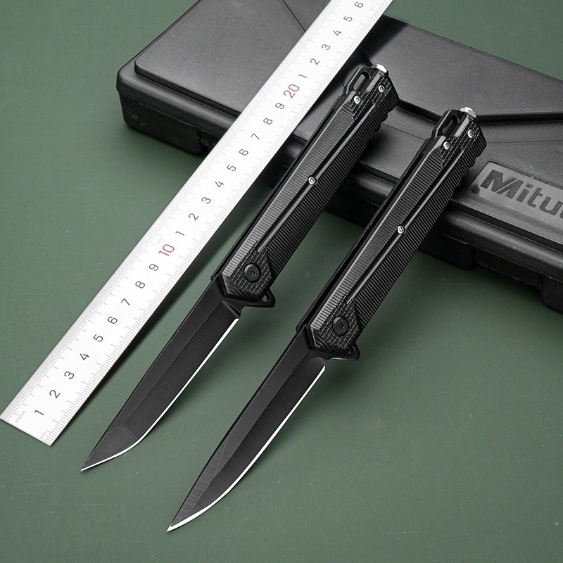 Outdoor Folding Knife Multifunctional Knife High Hardness Camping Knife Stainless Steel Folding