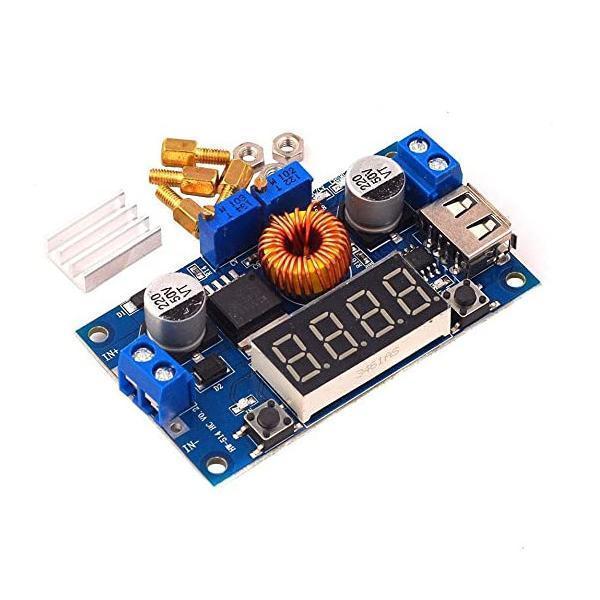 XL4015 DC-DC ADJUSTABLE STEP DOWN MODULE 5A WITH USB VOLTMETER CC CV