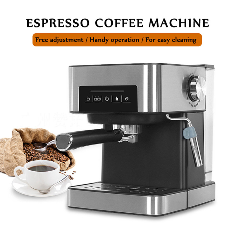 Espresso Coffee Machine Electric Coffee Grinder Espresso Coffee Machine Semi-Automatic Touch Screen