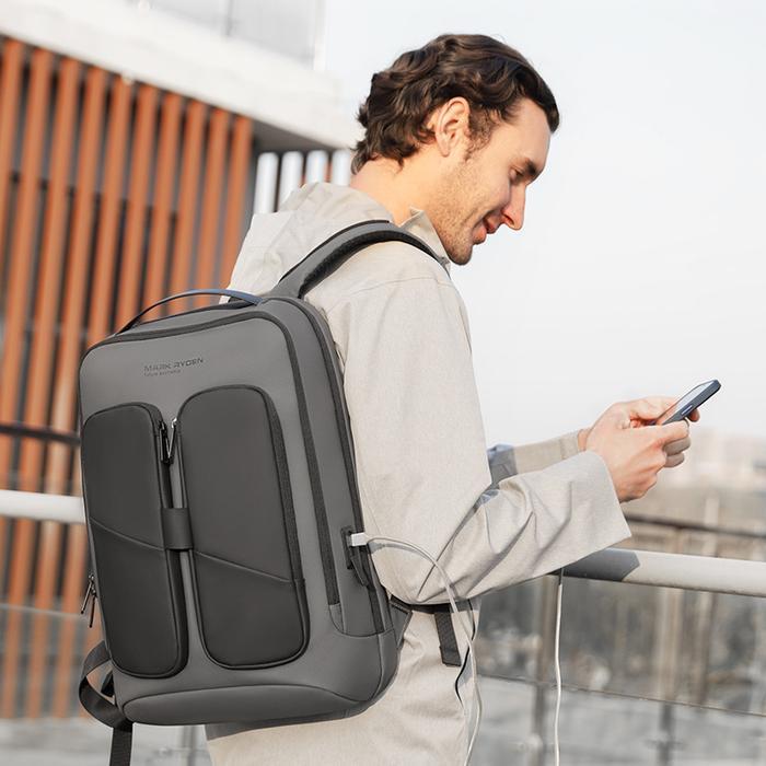 Paling Murah Tas Mark Ryden Mr9222 Bag Backpack Pria Ransel Laptop 15.6 Inch Usb Terlaris