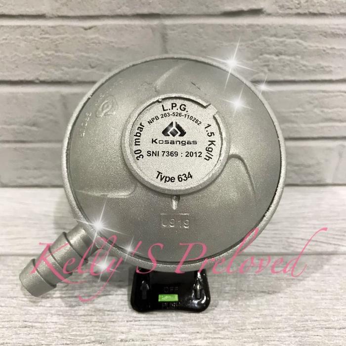REGULATOR GAS KOSANGAS QUICK-ON 634, ORIGINAL  MADE IN EROPA.