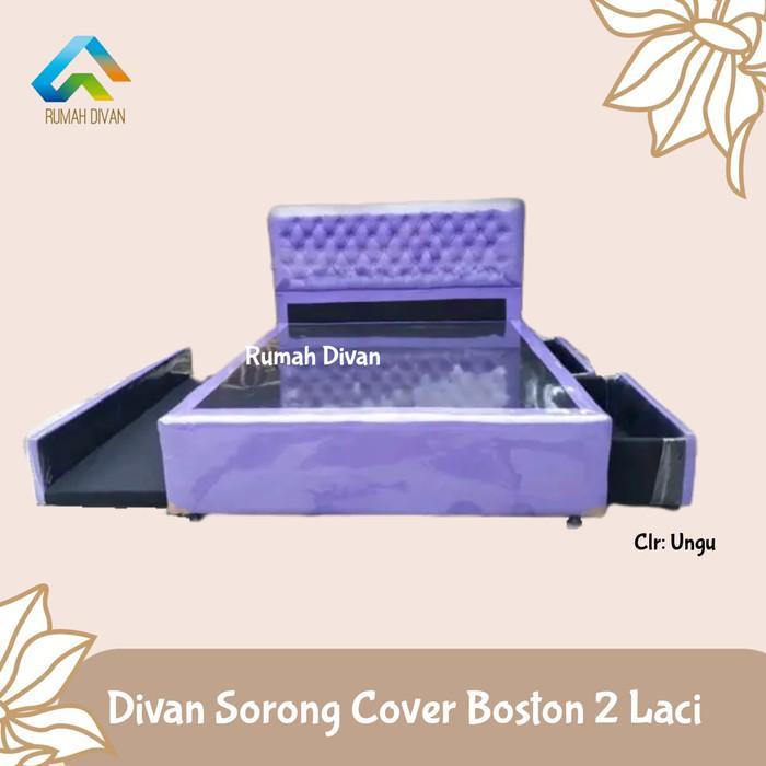 Dipan Divan Laci Sorong Cover Uk.160X200 Panjang Sorong 180