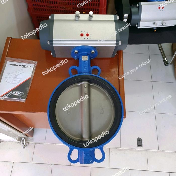 Perkakas Butterfly Valve Pneumatic Actuator 10" Inch
