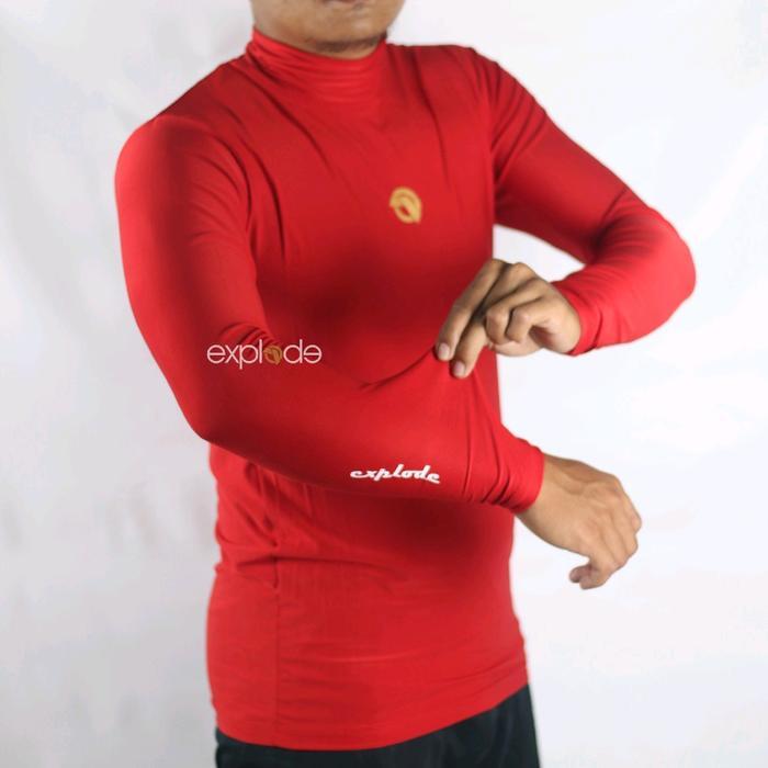 Baselayer Pria/Manset Badan/Manset Olahraga Uniseks Sport Baju Pria Pria Original