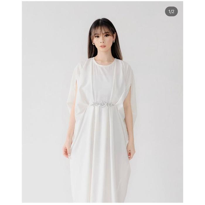 Basic Kaftan / Kaftan Putih / Kaftan Idul Fitri Lebaran