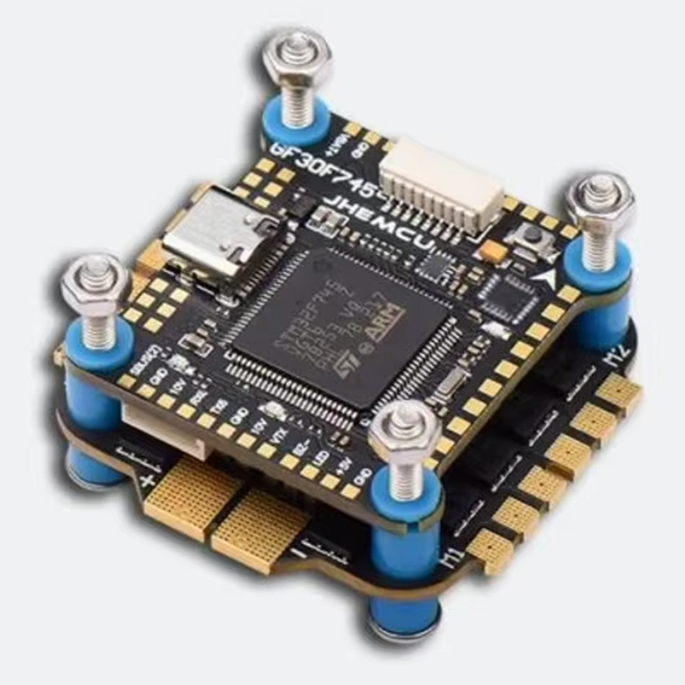 Jhemcu F745 Flight Controller Stack Gf30F745-Icm Flight Controller Blheli_32 45A / 60A 4In1 Esc 3-6S