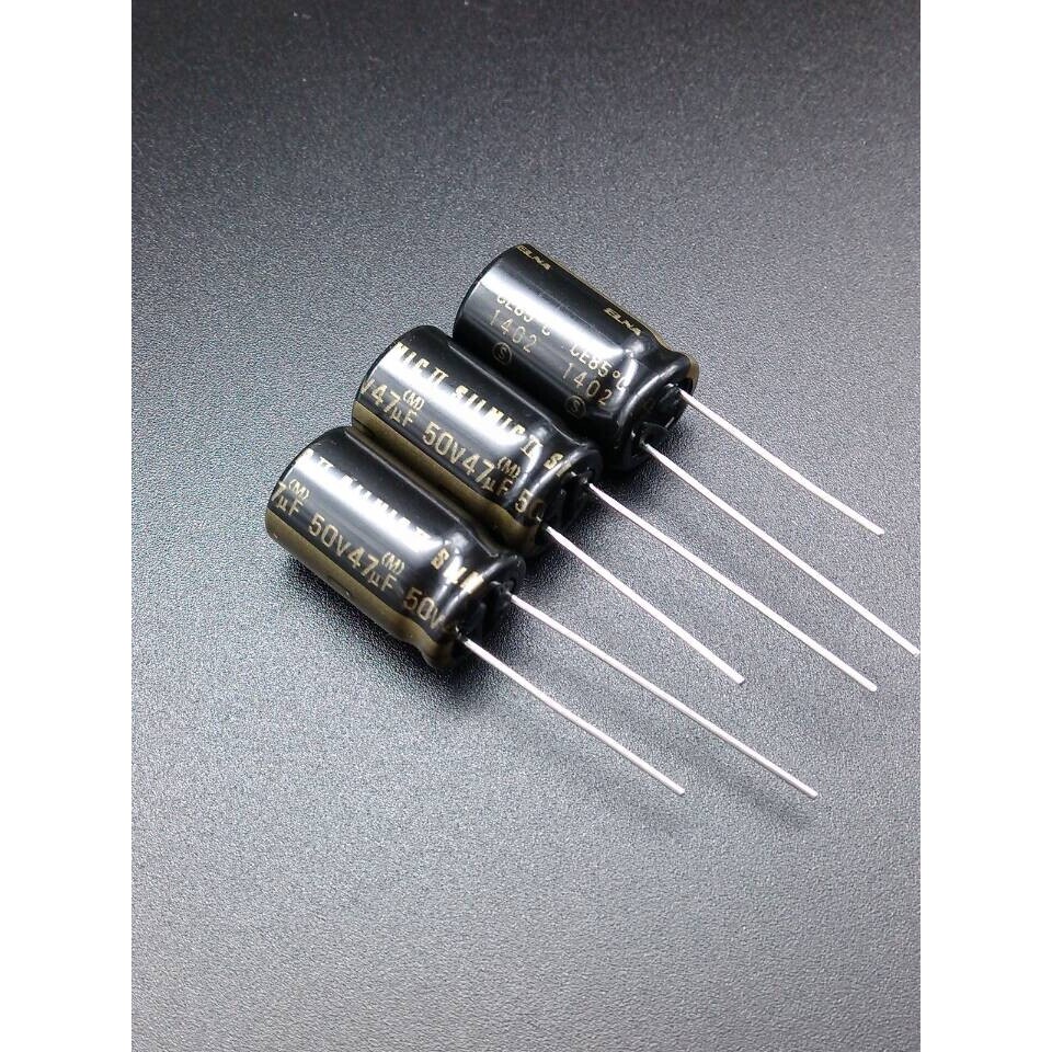 2020 Hot Sale 10Pcs/30Pcs Elna Silmic Ii Rfs Origl Authentic 47Uf/50V New Spot Electrolytic