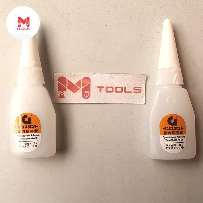 Lem Korea G Asli (Harga/Kotak 50 Pcs) - Lem Tetes G Asli - Lem Epotec G Asli